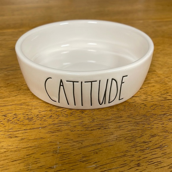 Rae Dunn Other - Rae Dunn kitty cat food/water dish